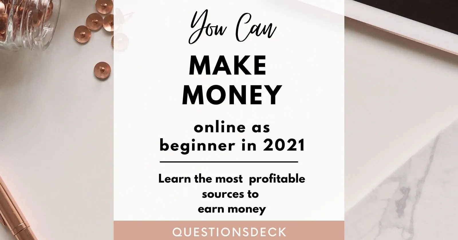 how to make money online for beginners