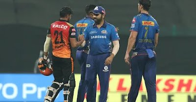 Mumbai Indians beat Sunriser Hyderabad by 46 runs