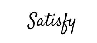 Satisfy font Satisfy font