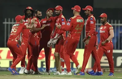 Punjab kings won against Sunrisers Hyderabad