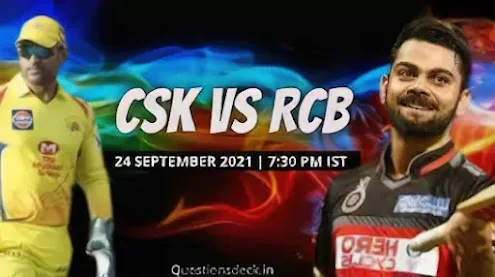 CSK vs RCB