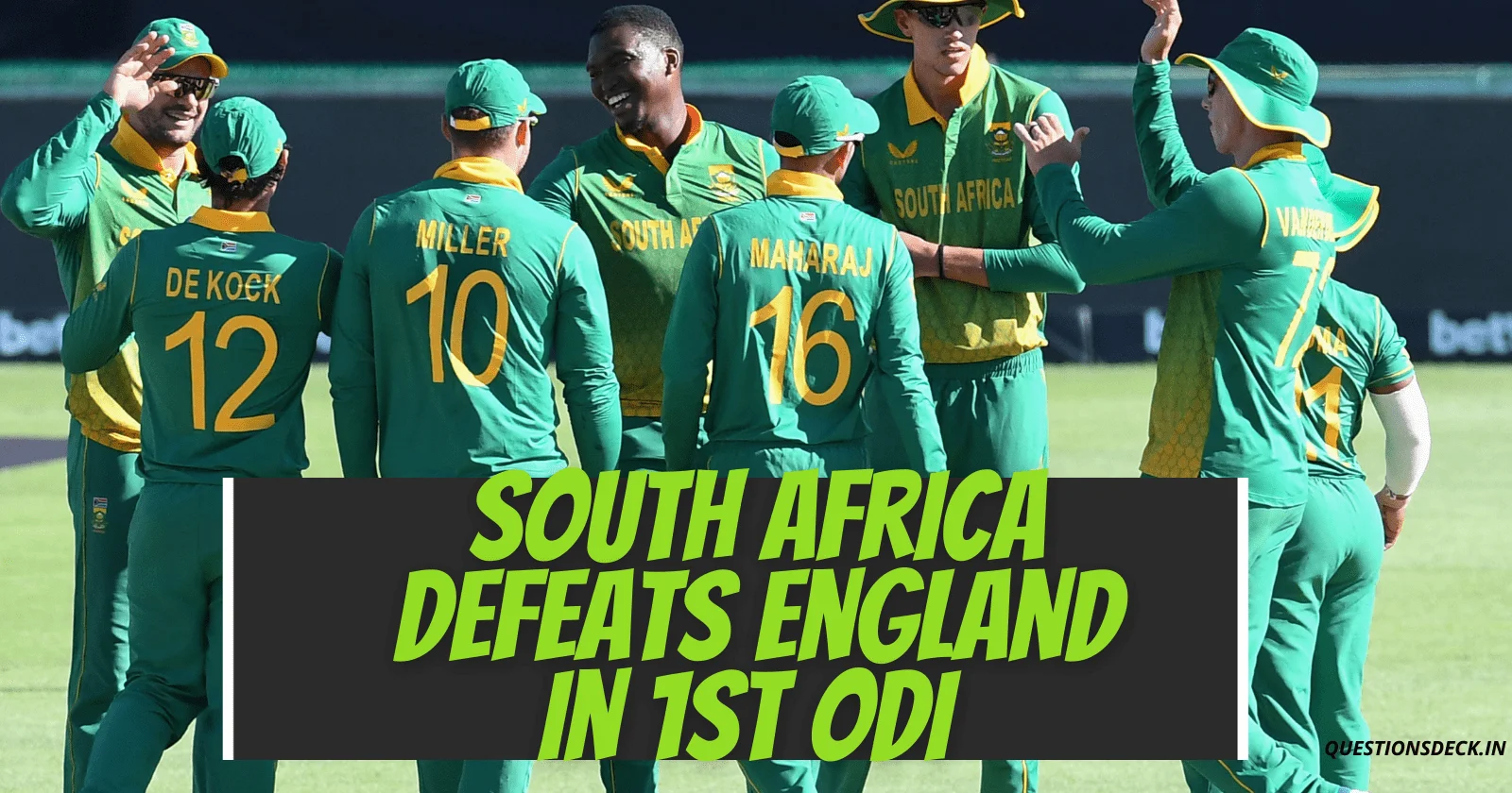 Southafrica win