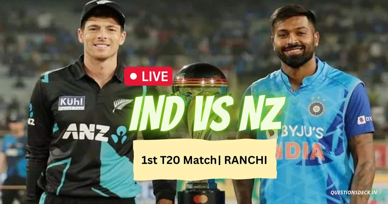 India vs Newzealand live update