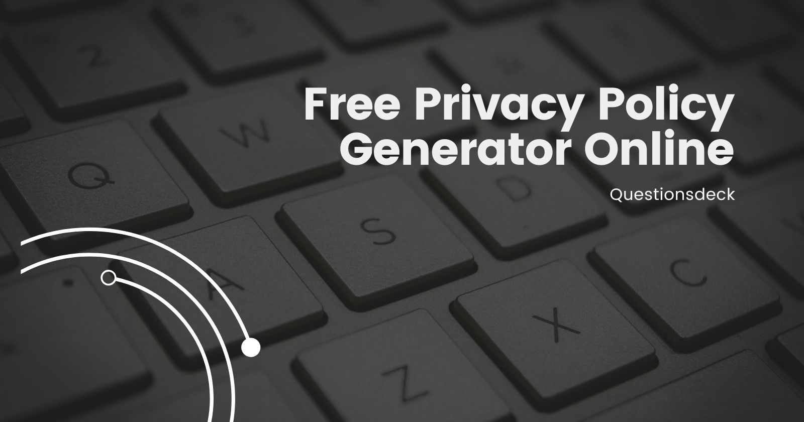 Free Privacy Policy Generator Online