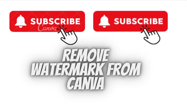 remove watermark from canva