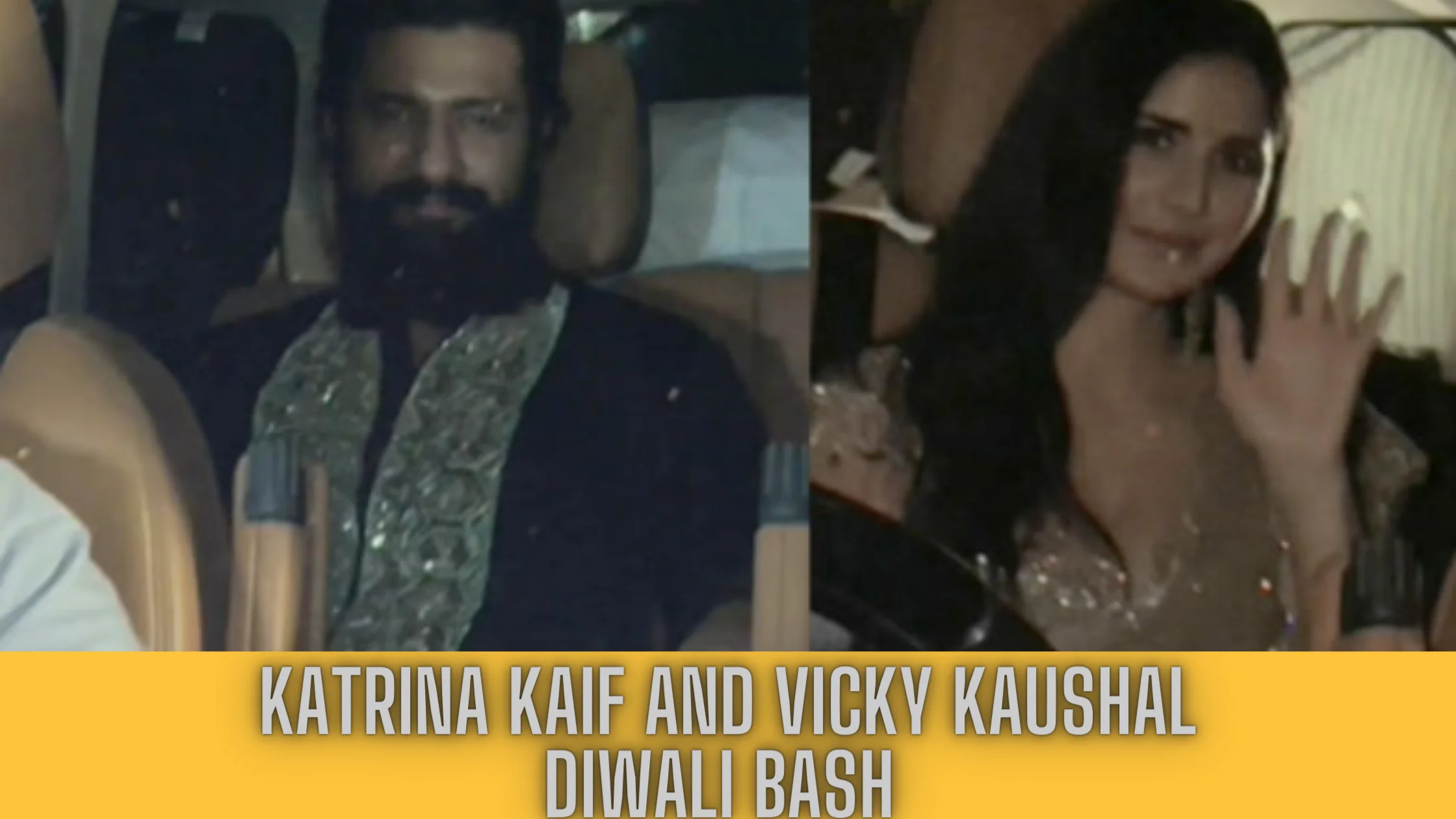 Katrina Kaif and Vicky Kaushal Diwali Bash