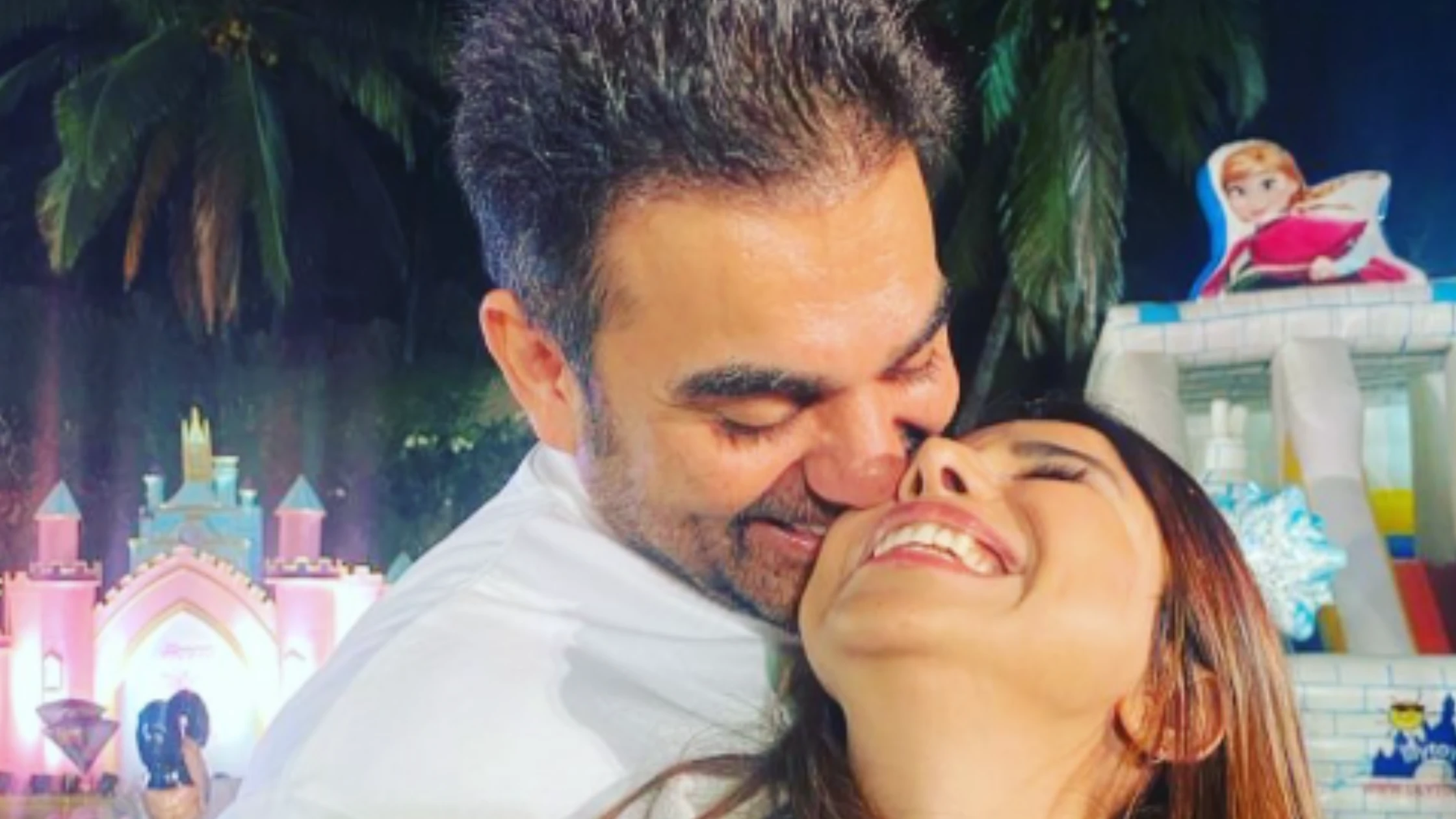 arbaz Khan and his wife