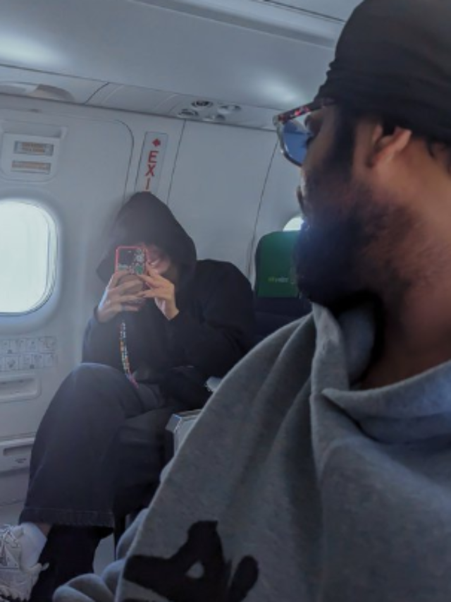 Disha Patani and Prabhas snap together