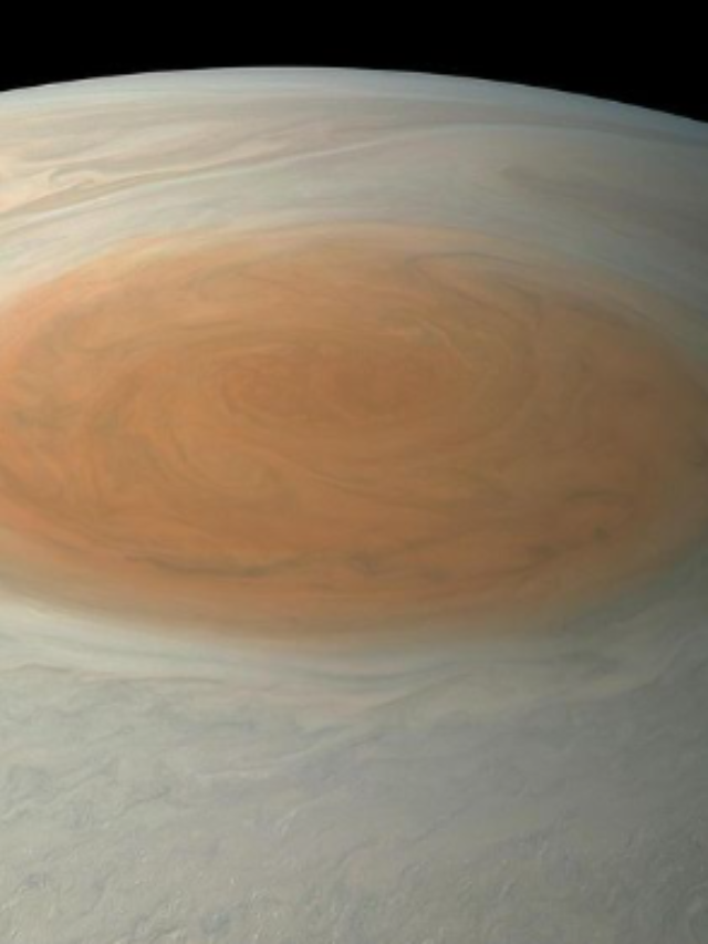 NASA Shares Stunning Close-Up of Jupiter’s Giant Red Spot!