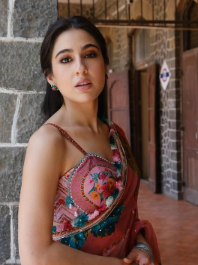 Sara Ali Khan Shines in Sarees