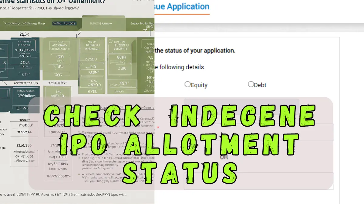 _Indegene IPO allotment status