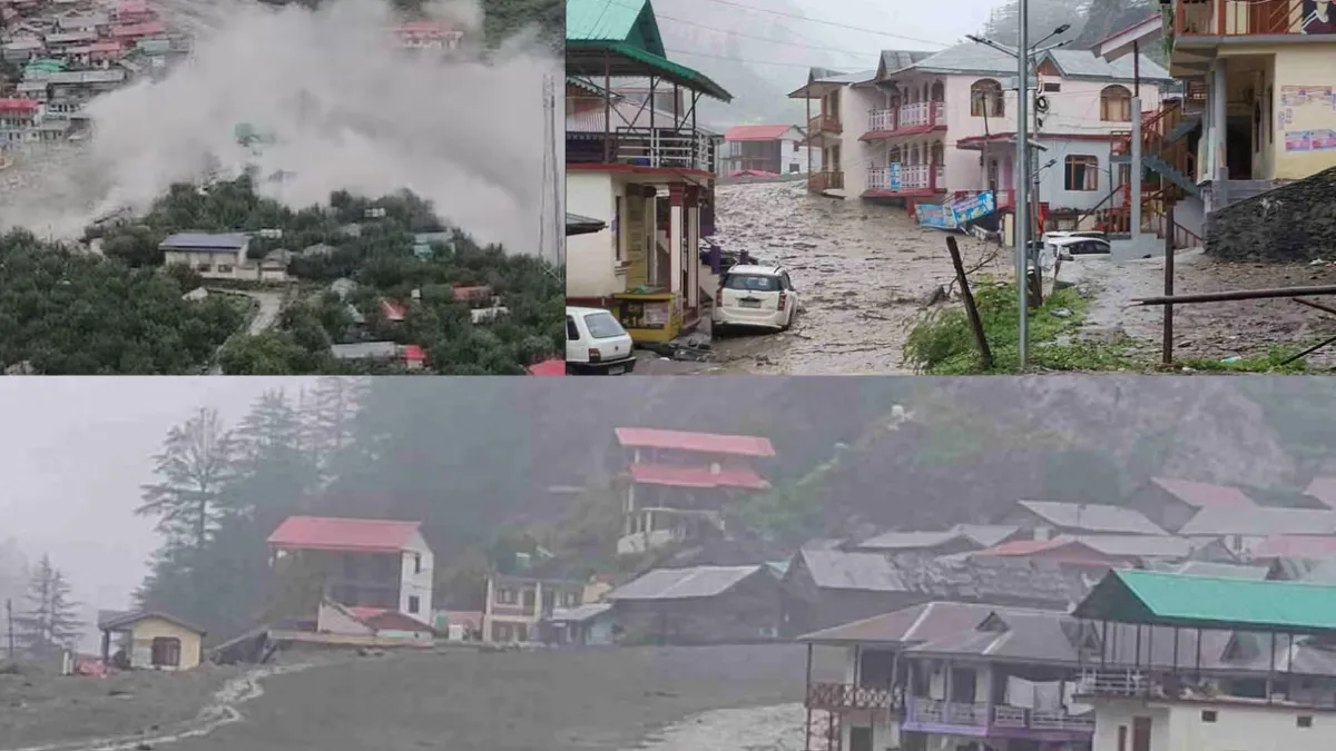 Uttarkashi Cloudburst