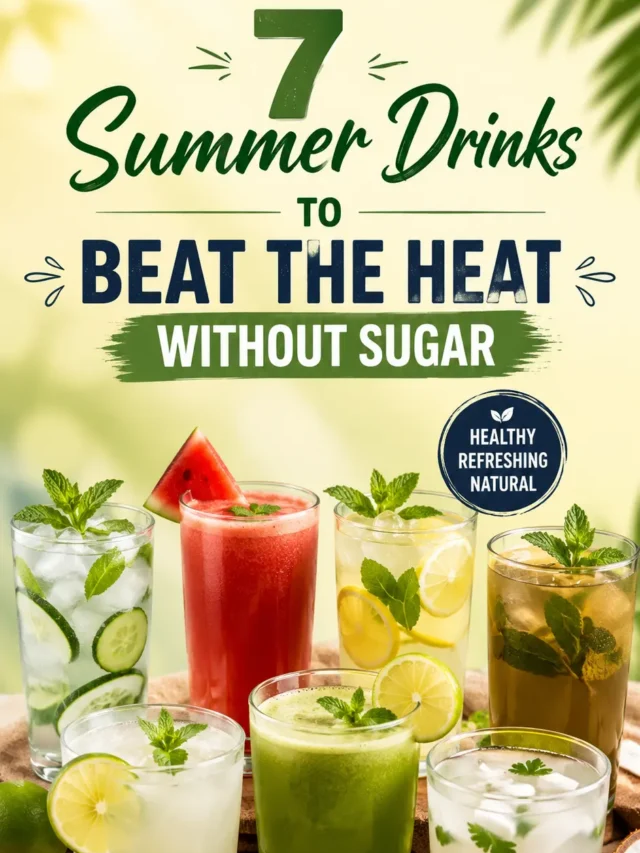 7 Summer Drinks To Beat The Heat Without Sugar